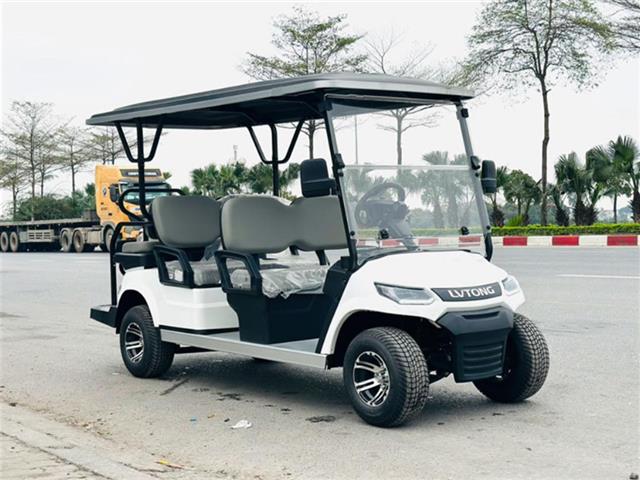 Xe điện kiểu Golf chính hãng Lvtong di chuyển trong các khu resort, sân golf, khu dân cư rất được ưa chuộng.